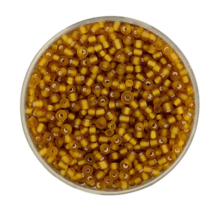 Rocailles topas matt 2,6 mm 17 gr, Bild 1 von 2