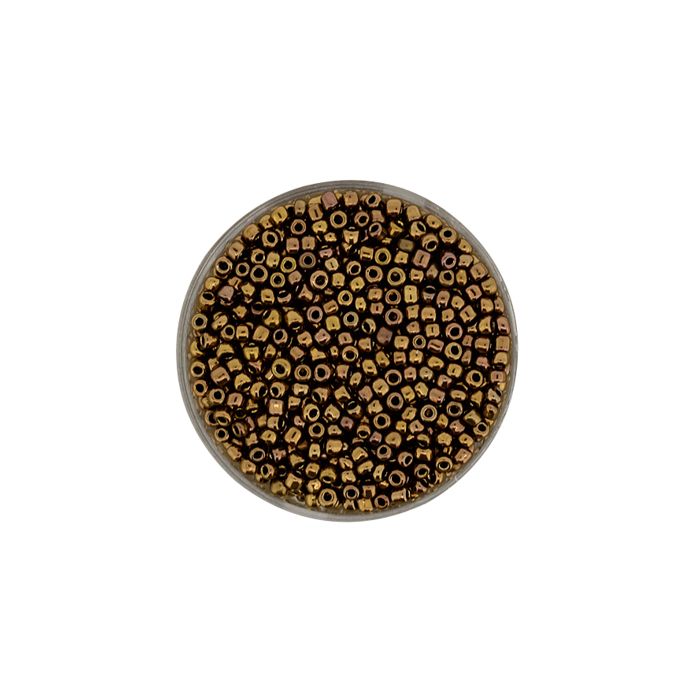 Rocailles bronze 2,6 mm 17 gr