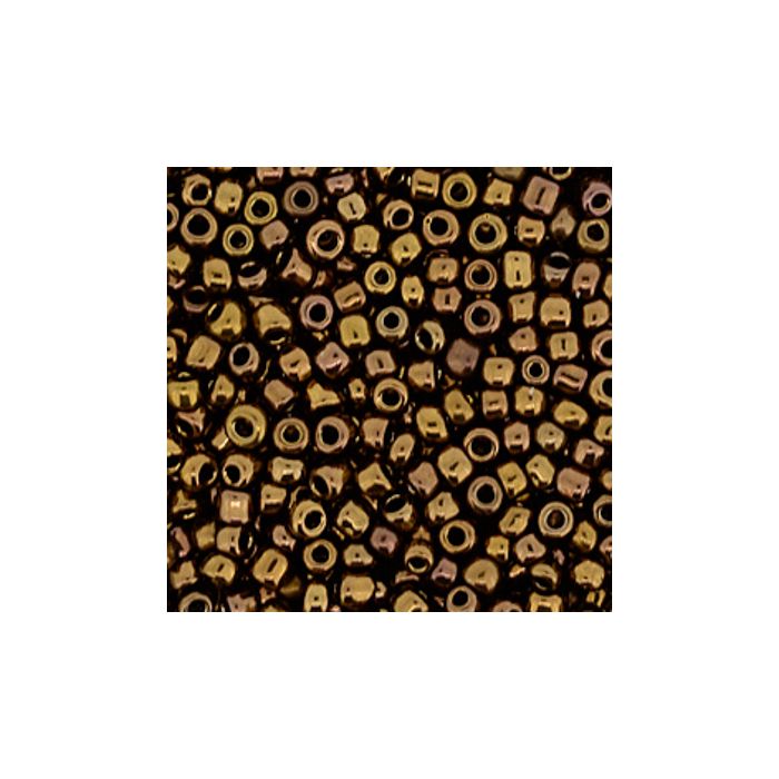 Rocailles bronze 2,6 mm 17 gr