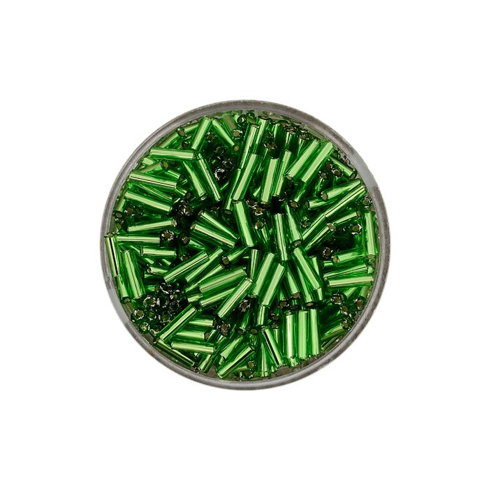 Glasstifte grün silbereinzug 6 mm 17 gr 4016490427193