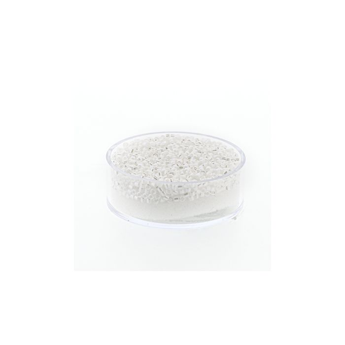 hochw. jap. Delica Beads pearl white 2 mm 9 gr 9663-014 4016490417064  