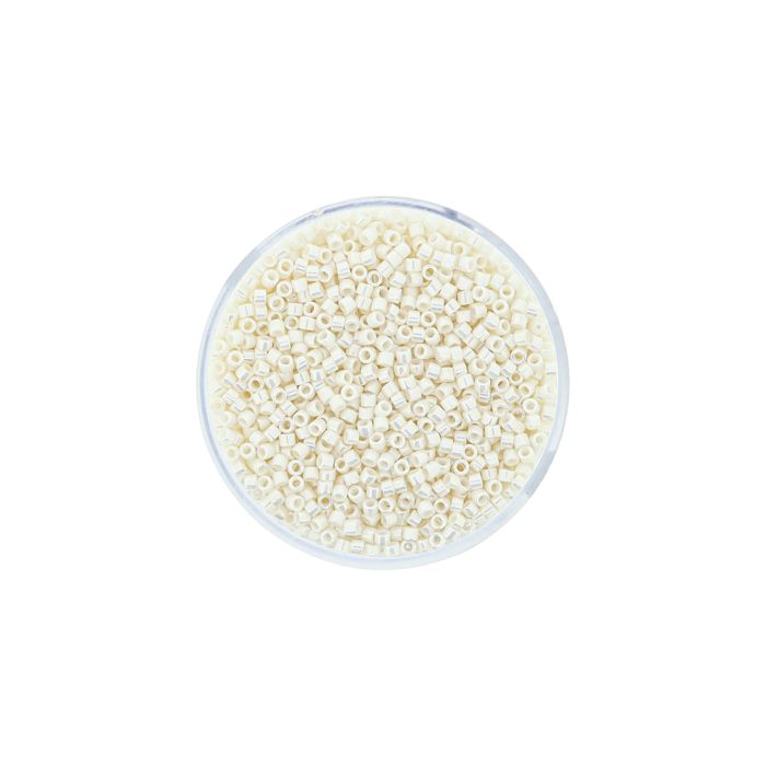 Hochw. jap. Delica Beads pearl cream 2 mm, Bild 2 von 3