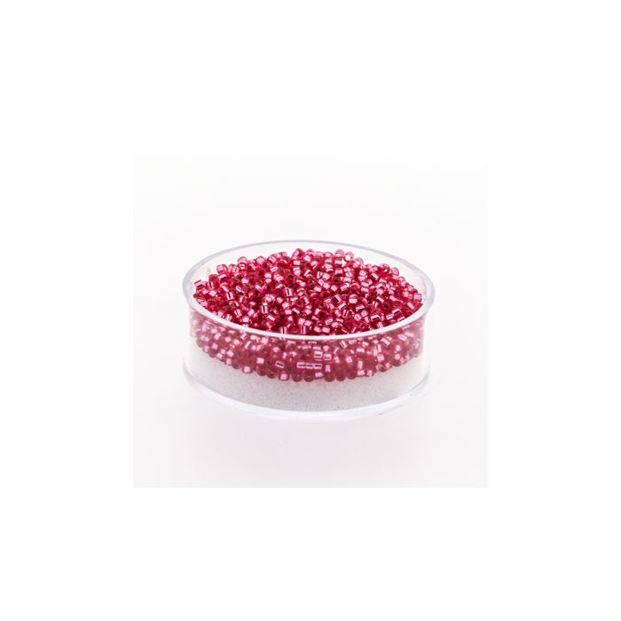 hochw. jap. Delica Beads silverlined rose 2 mm 7 gr 9663-174 4016490417576  