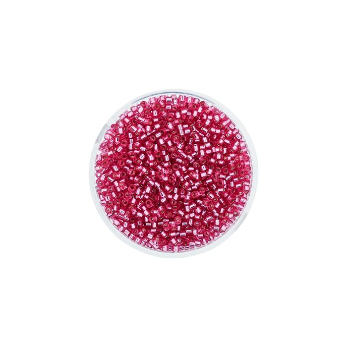 hochw. jap. Delica Beads silverlined rose 2 mm 7 gr 9663-174 4016490417576  