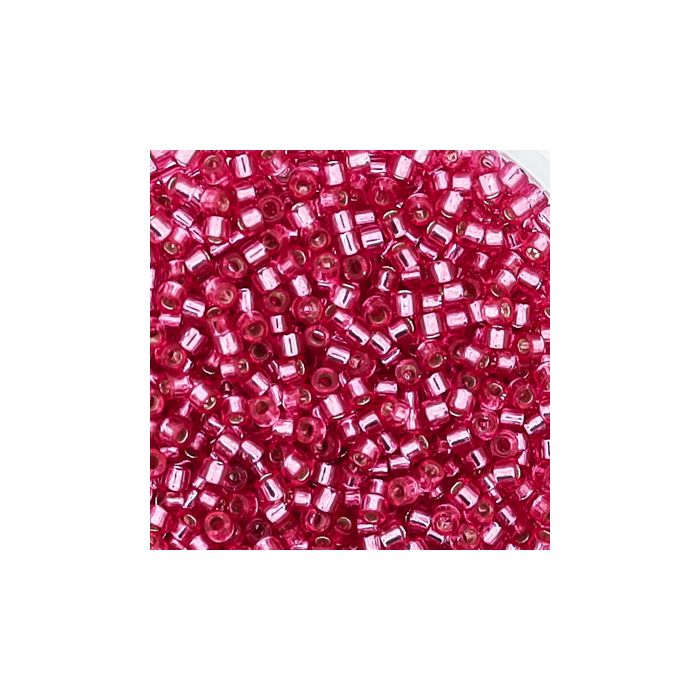 hochw. jap. Delica Beads silverlined rose 2 mm 7 gr 9663-174 4016490417576  
