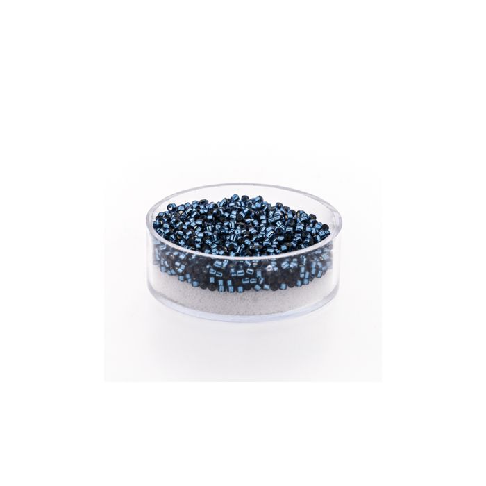 Hochw. jap. Delica Beads silverlined zirkon 2 mm, Bild 1 von 3