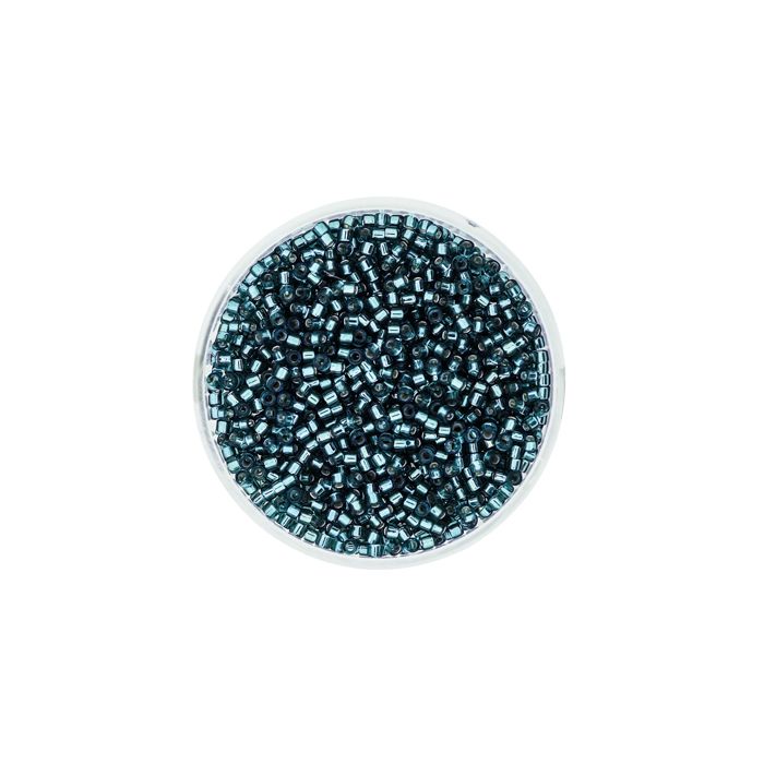 Hochw. jap. Delica Beads silverlined erenite 2 mm, Bild 2 von 3