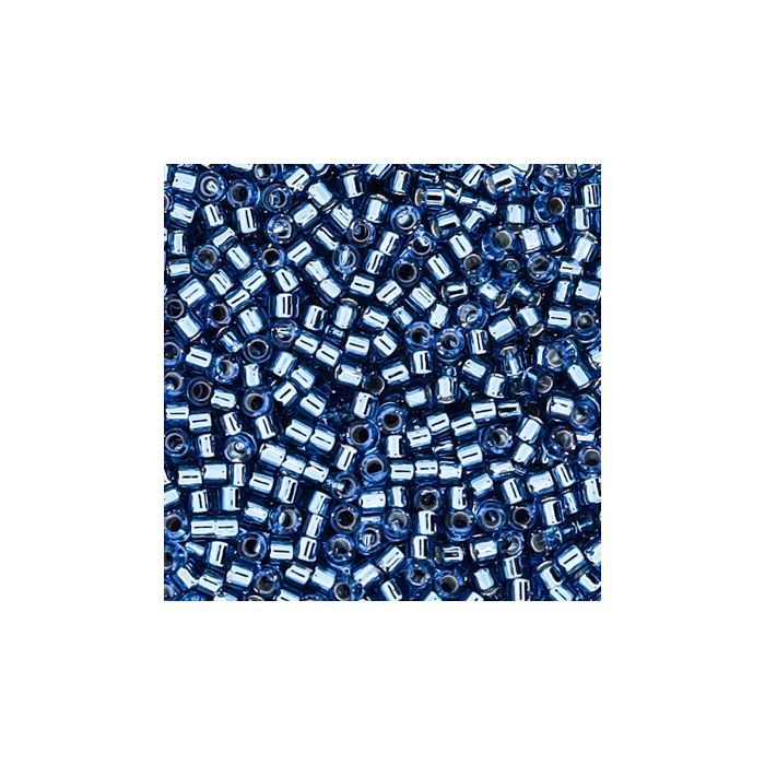 Delica Beads japanische Rocailles indicolite silverlined 2 mm 9 gr
