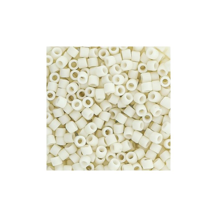 Delica Beads japanische Rocailles opal cream 2,2 mm 7 gr