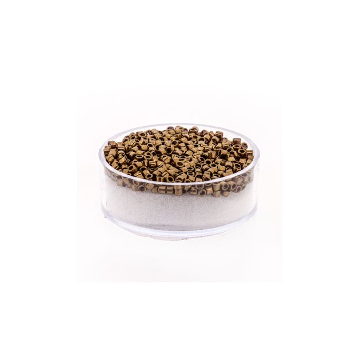 Delica Beads japanische Rocailles light bronze 2,2 mm 5 gr
