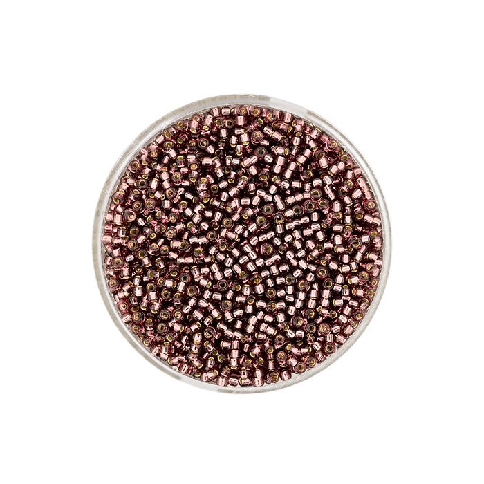 jap. Miyukirocailles silverlined amethyst 1,5 mm 10 gr