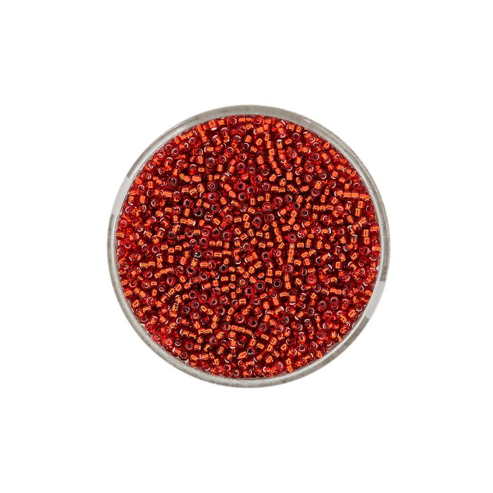 jap. Miyukirocailles silverlined light red 1,5 mm 10 gr