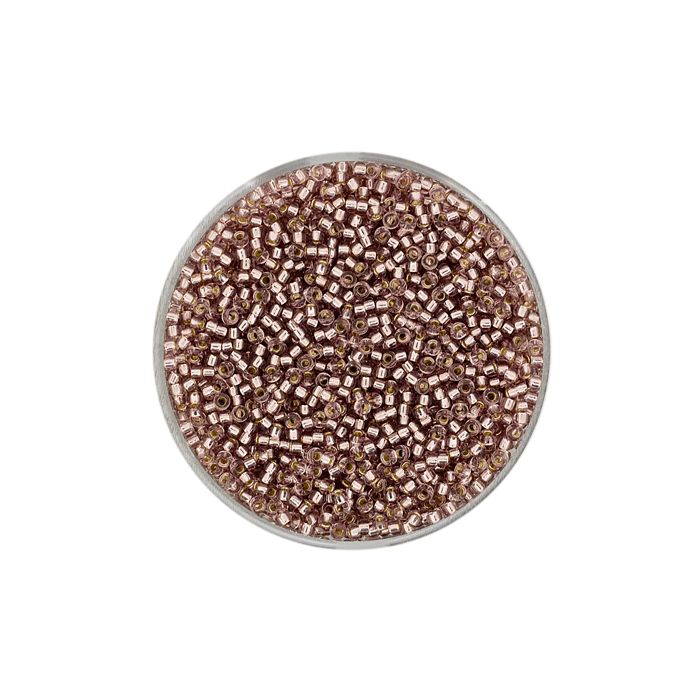 jap. Miyukirocailles silverlined light amethyst 1,5 mm 10 gr