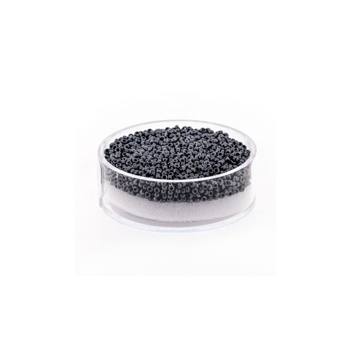 Japanische Miyuki Rocailles hematite 1,5 mm 10 gr
