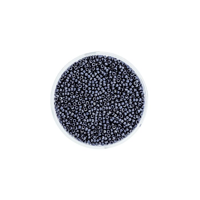 Japanische Miyuki Rocailles hematite 1,5 mm 10 gr