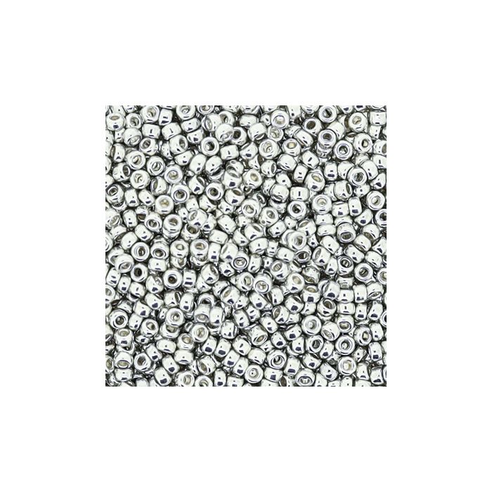 Jap. Miyukirocailles silver 1,5 mm 50 gr