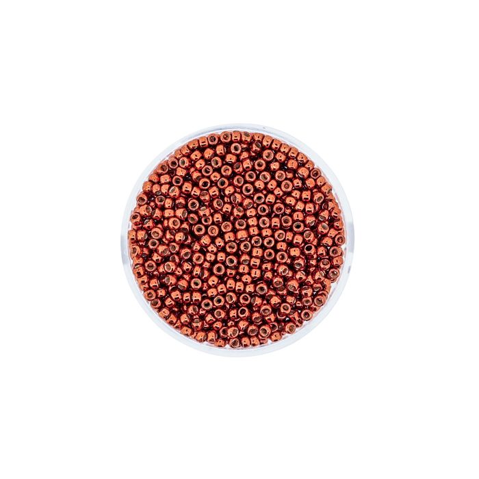 Hochw. jap.Toho Beads orange 2,2 mm, Bild 2 von 3