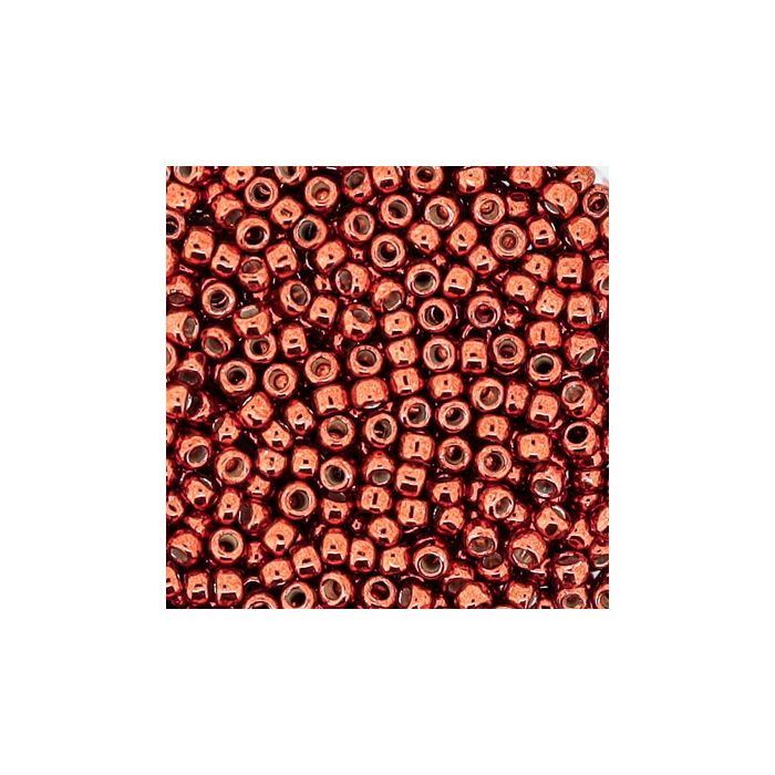Hochw. jap.Toho Beads orange 2,2 mm, Bild 3 von 3