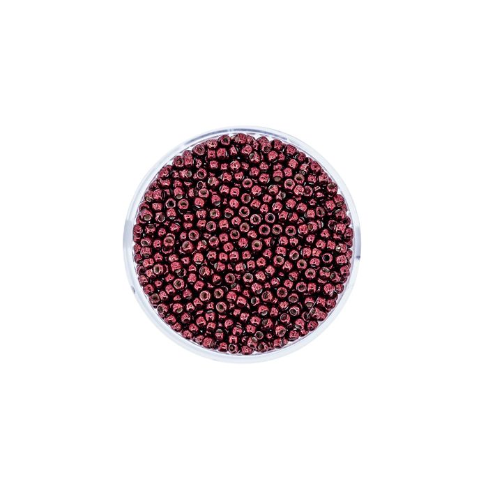 Beads japanische Rocailles rot 2,2 mm 9 gr, Bild 2 von 3