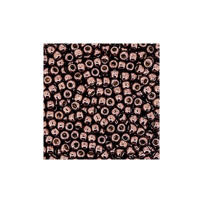 Hochw. jap.Toho Beads braun 2,2 mm, Bild 3 von 3