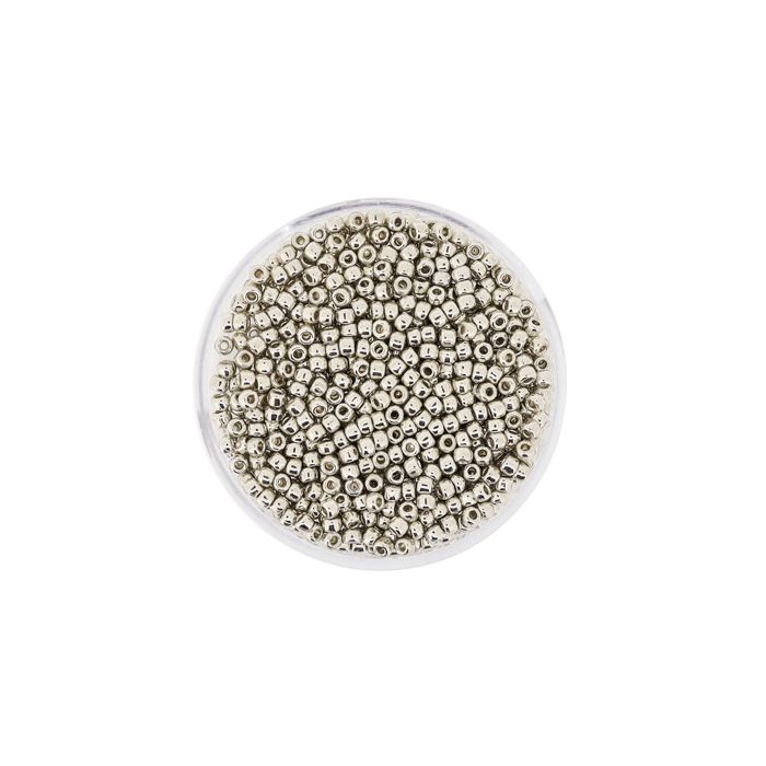 Toho Beads japanische Rocailles silberfb. 2,2 mm 9 gr