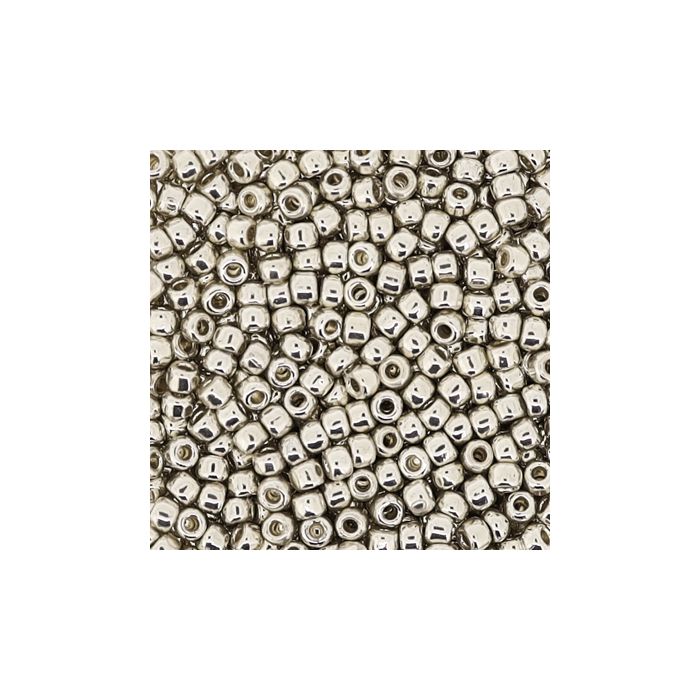 Toho Beads japanische Rocailles silberfb. 2,2 mm 9 gr