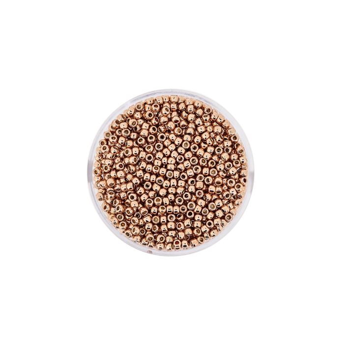 Toho Beads japanische Rocailles kupfer 2,2 mm 9 gr