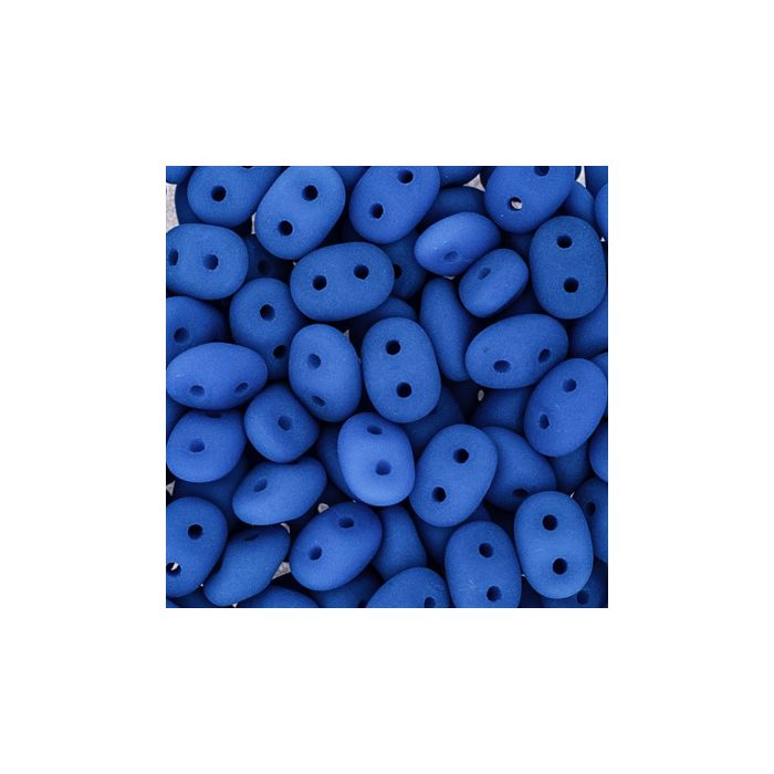 Super Duo 2-loch blau matt 2,5x5 mm 8 gr 9673-05054 4016490845959  