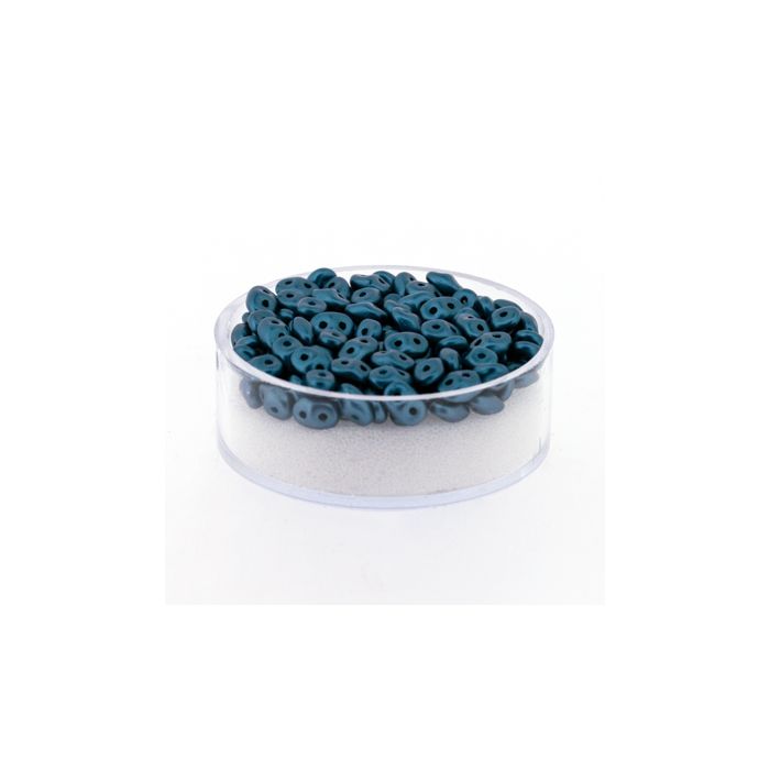 Super Duo 2-loch petrol 2,5x5 mm, Bild 1 von 3