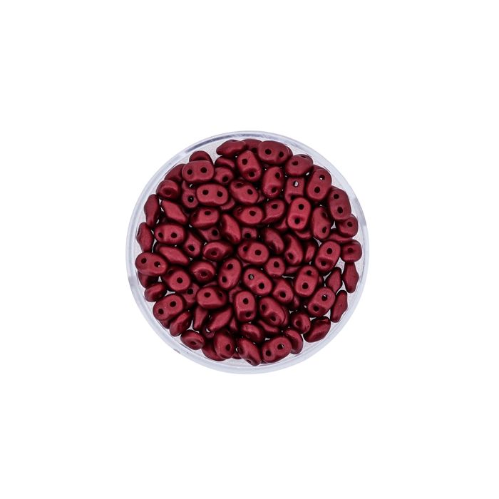 Super Duo 2-loch rot 2,5x5 mm, Bild 2 von 3