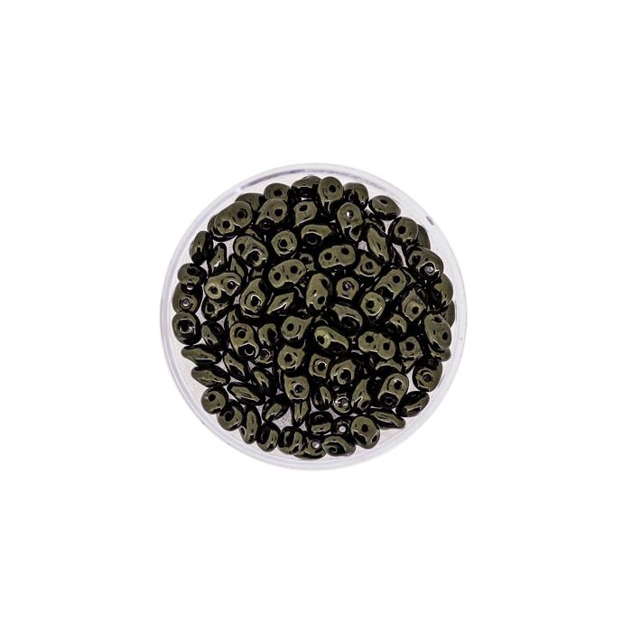 Super Duo 2-loch jet nut 2,5x5 mm, Bild 2 von 3