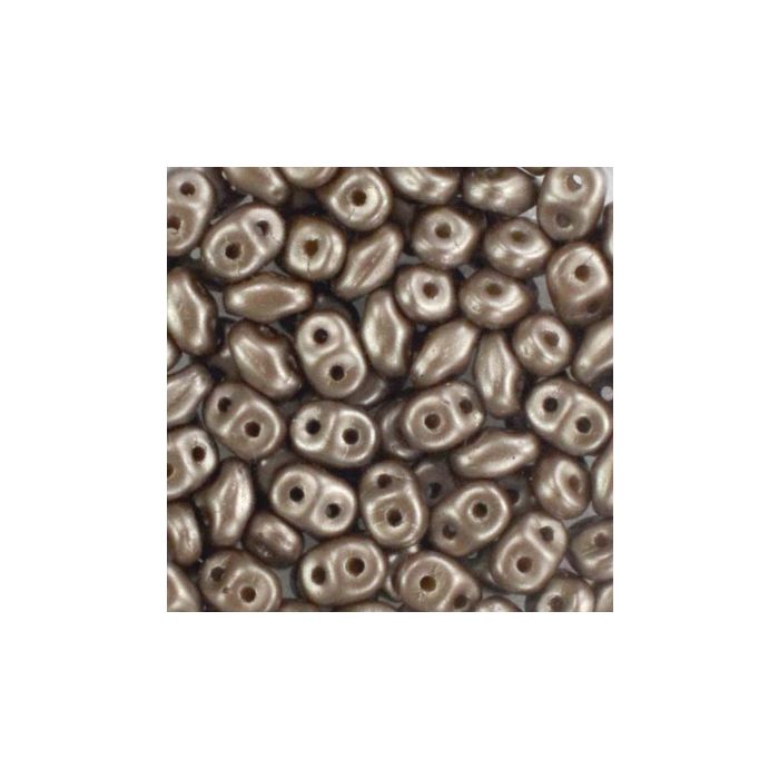 Super Duo 2-loch bronze 2,5x5 mm, Bild 2 von 2