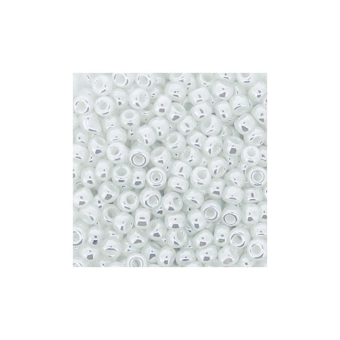 Japanische Miyuki Rocailles pearl white 2,5 mm 12 gr, Bild 3 von 3