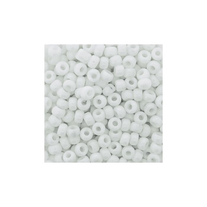 Japanische Miyuki Rocailles satt weiß 2,5 mm 12 gr, Bild 3 von 3