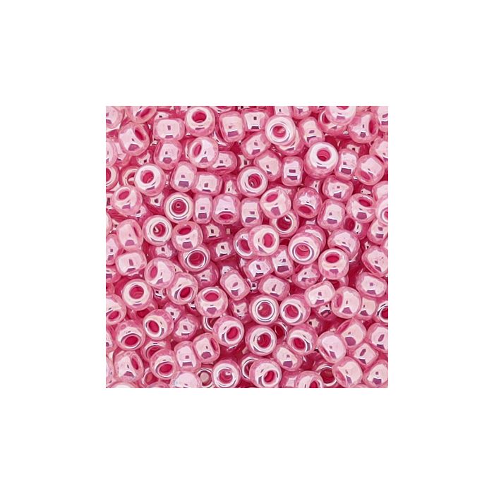 Japanische Miyuki Rocailles pearl pink 2,5 mm 12 gr, Bild 3 von 3