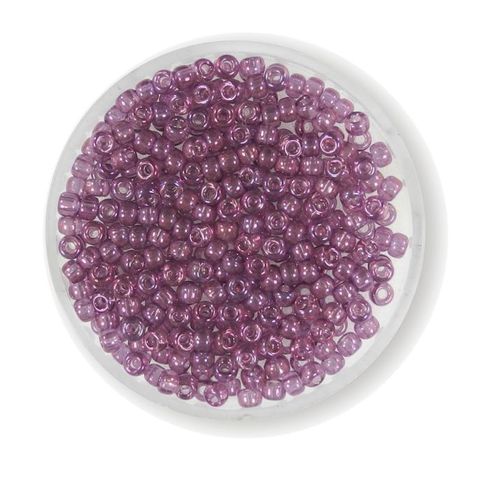 Jap. Miyukirocailles transp.luster violett 2,5 mm 6 gr