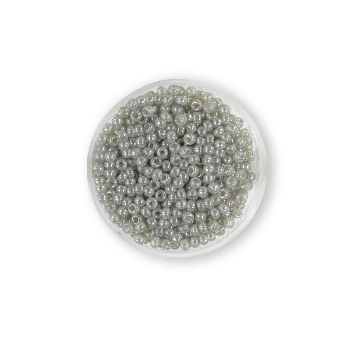 Jap. Miyukirocailles pearl light grey 2,5 mm 10 gr 9674-784 4016490814917  