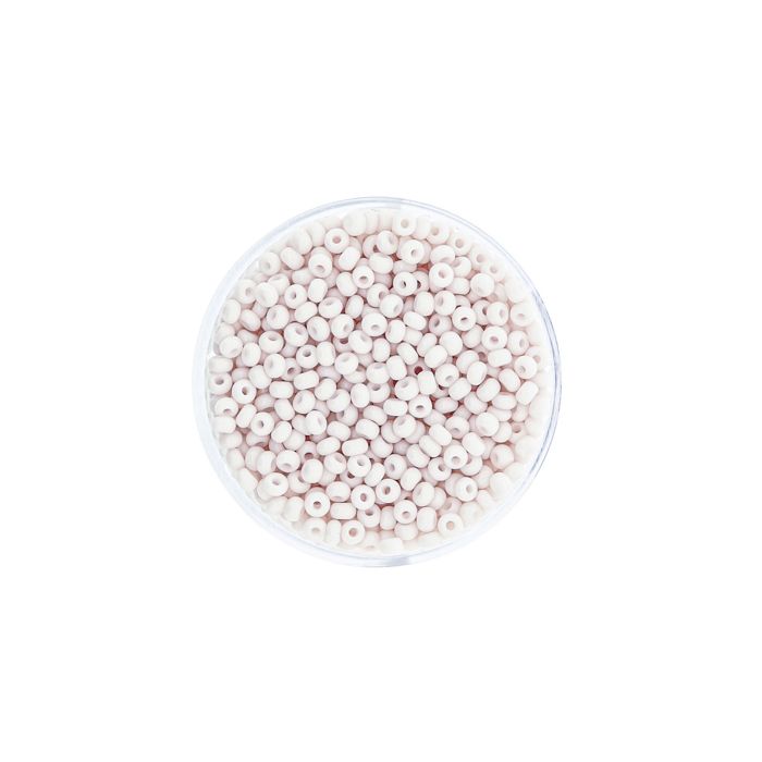 Rocailles creme satt 2,6 mm 17 gr 9689-4 4016490825159  