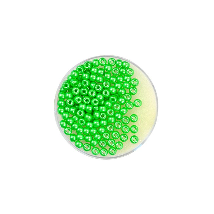 Rocailles DeluXes hellgrün 3 mm 4 gr 9695-03034 4016490841319  