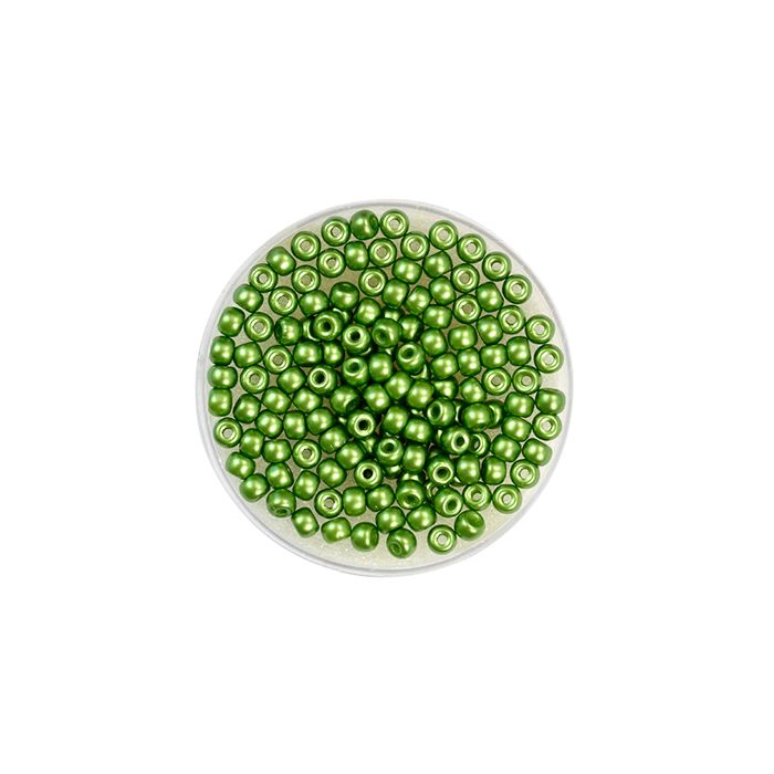 Rocailles DeluXes oliv 3 mm 4 gr 9695-03214 4016490841357  