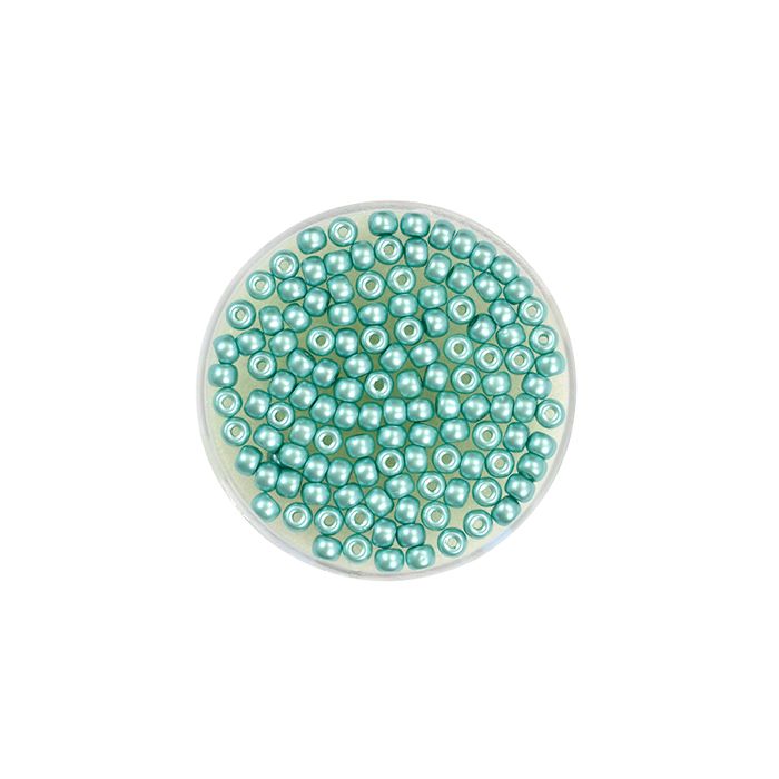 Rocailles DeluXes mintgrün 3 mm 4 gr 9695-03374 4016490841418  