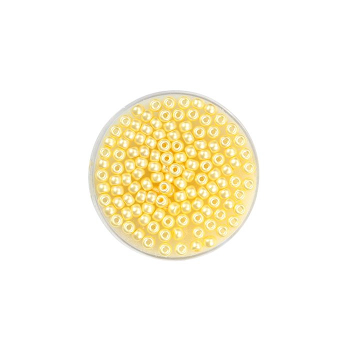 Rocailles DeluXes creme 3 mm 4 gr 9695-03544 4016490840763  