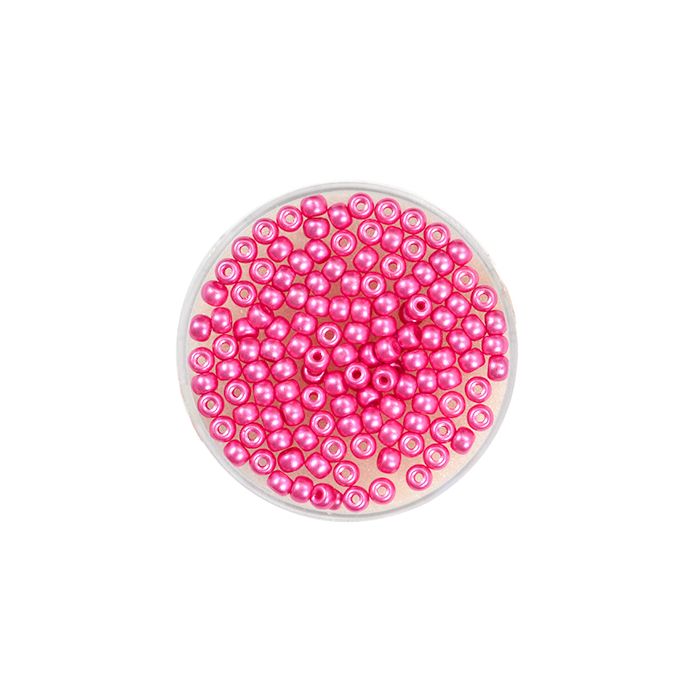 Rocailles DeluXes dunkelrosa 3 mm 4 gr 9695-03594 4016490841005  