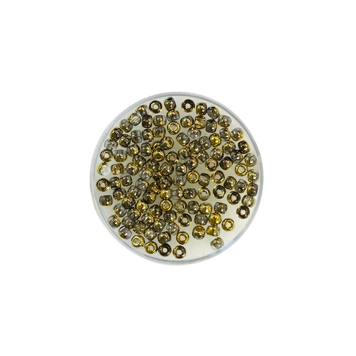 Rocailles DeluXes kristall goldfb. 3 mm 4 gr 9695-03934 4016490841449  