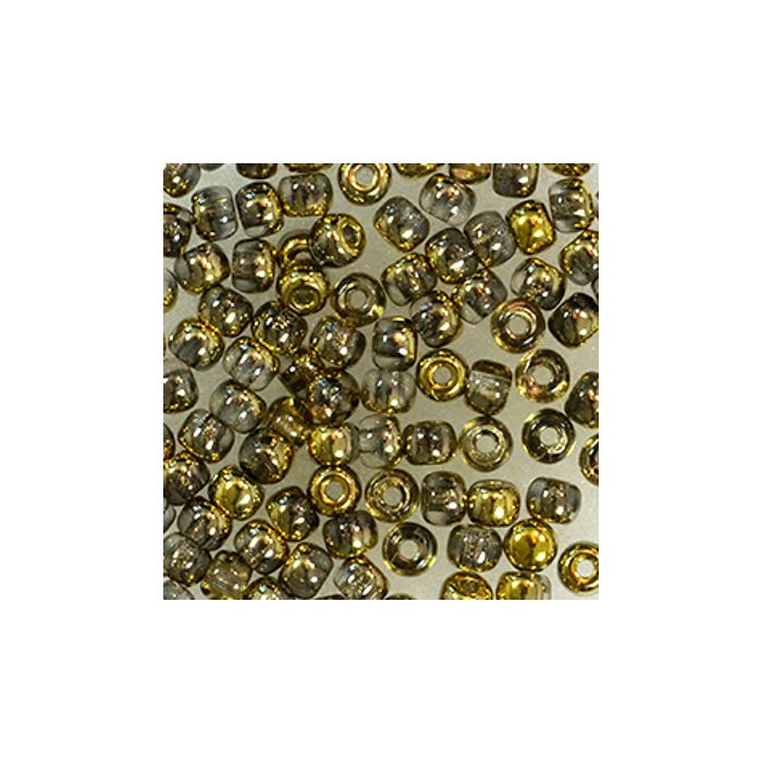 Rocailles DeluXes kristall goldfb. 3 mm 4 gr 9695-03934 4016490841449  