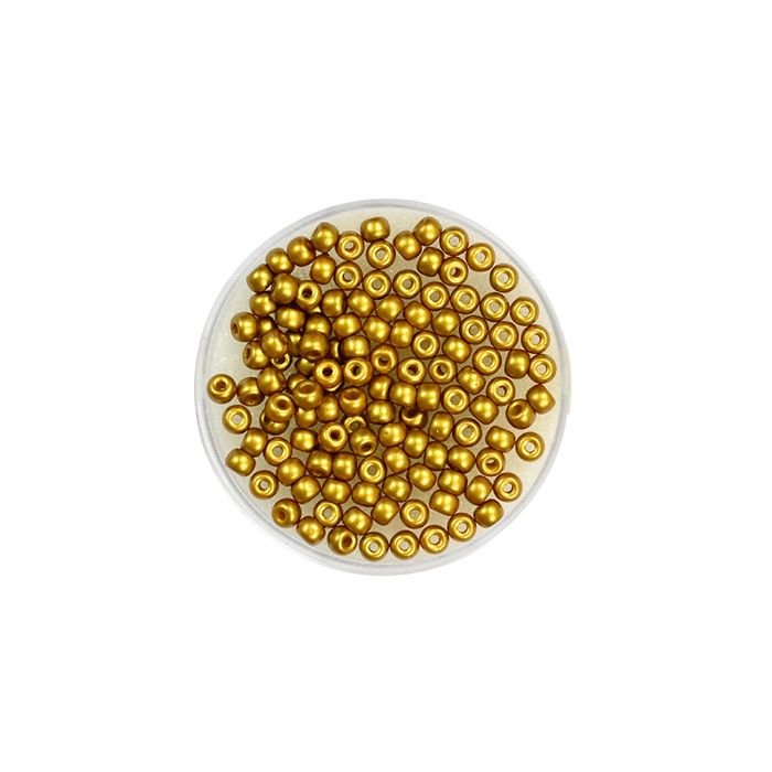 Rocailles DeluXes limegold 3 mm 4 gr 9695-03944 4016490840824  