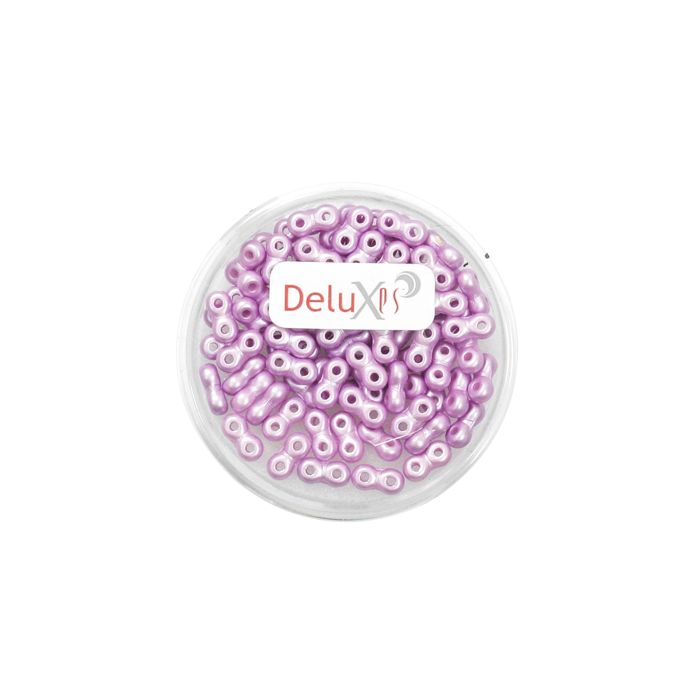 Infinity Beads DeluXes violet 3x6 mm ca. 70 St. = 5,5 gr. 5.5 gr 9696-06064 4016490841814  