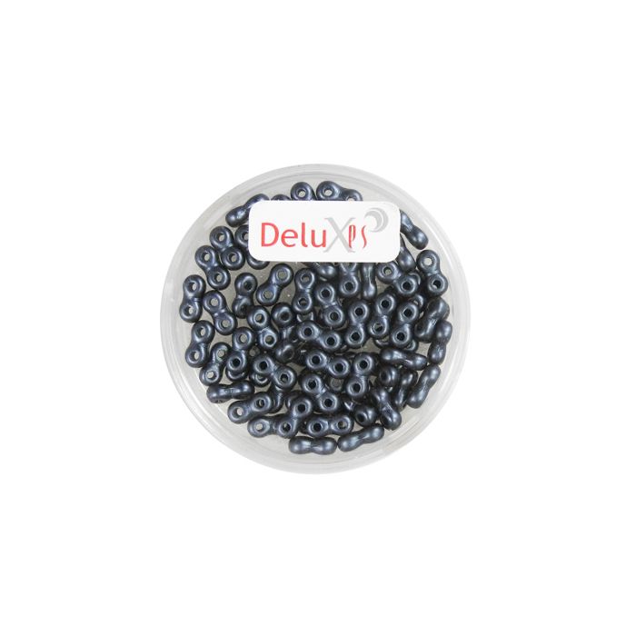 Infinity Beads DeluXes montanblau 3x6 mm ca. 70 St. = 5,5 gr. 5.5 gr 9696-06334 4016490841951  