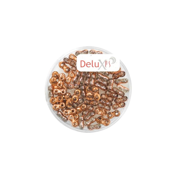 Infinity Beads DeluXes kristall kupferfb. 3x6 mm ca. 70 St. = 5,5 gr. 5.5 gr 9696-06354 4016490842293  