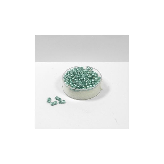 Infinity Beads DeluXes mintgrün 3x6 mm ca. 70 St. = 5,5 gr. 5.5 gr 9696-06374 4016490842217  